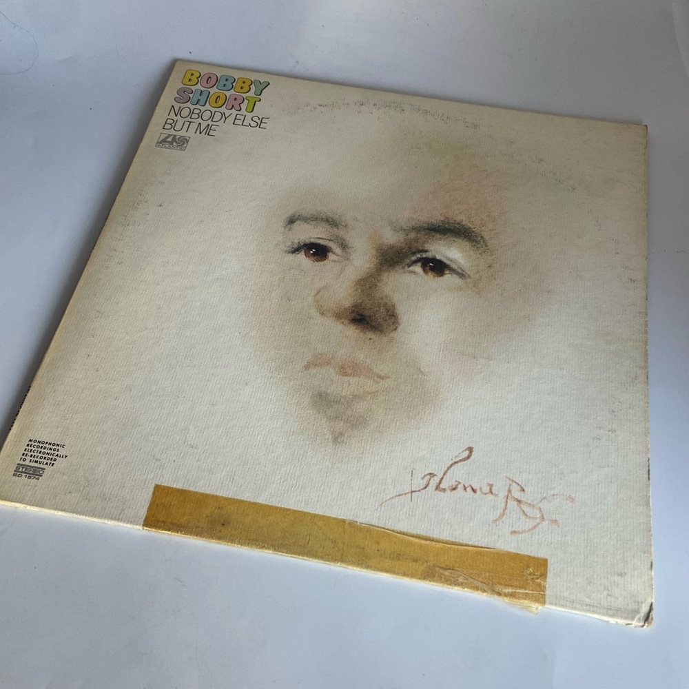 Bobby Short Vinyl Album Nobody Else But Me Signed